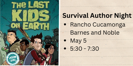 The Last Kids on Earth - Join Us - Survival Author Night