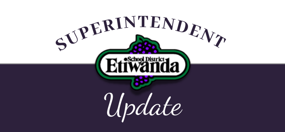 Superintendent's Update