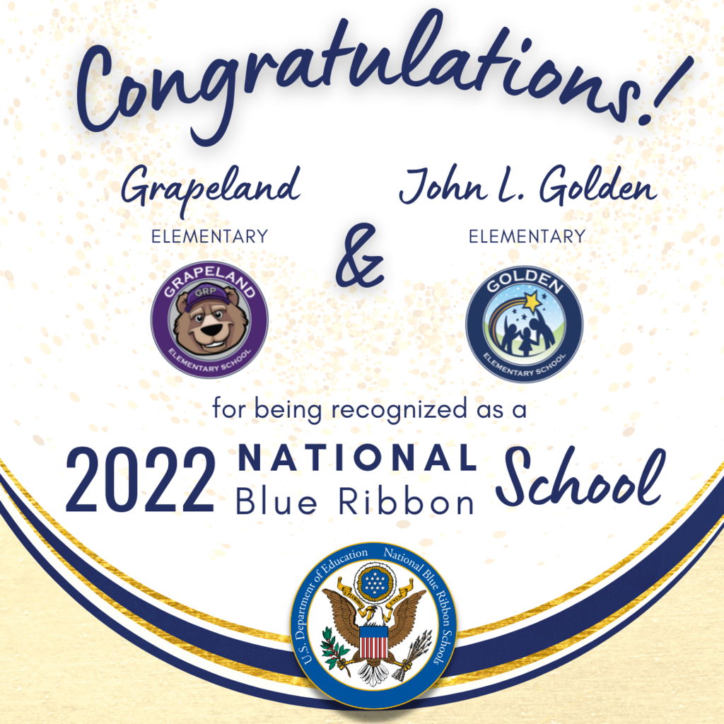 Congratulations National Blue Ribbon School