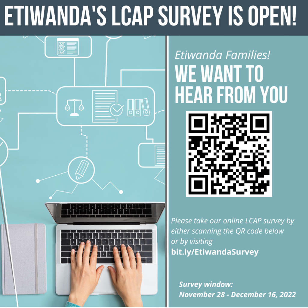 LCAP Survey is Open