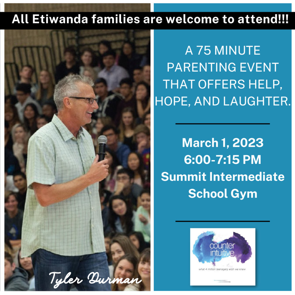 Etiwanda Parent Event