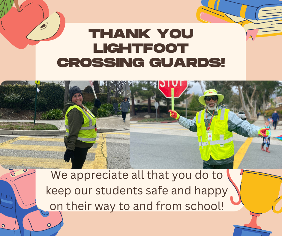 Thank you crossing guards