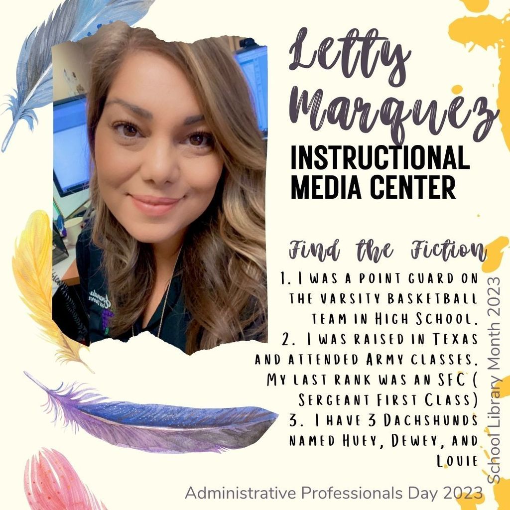 photo of Letty Marquez and Find the Fiction info