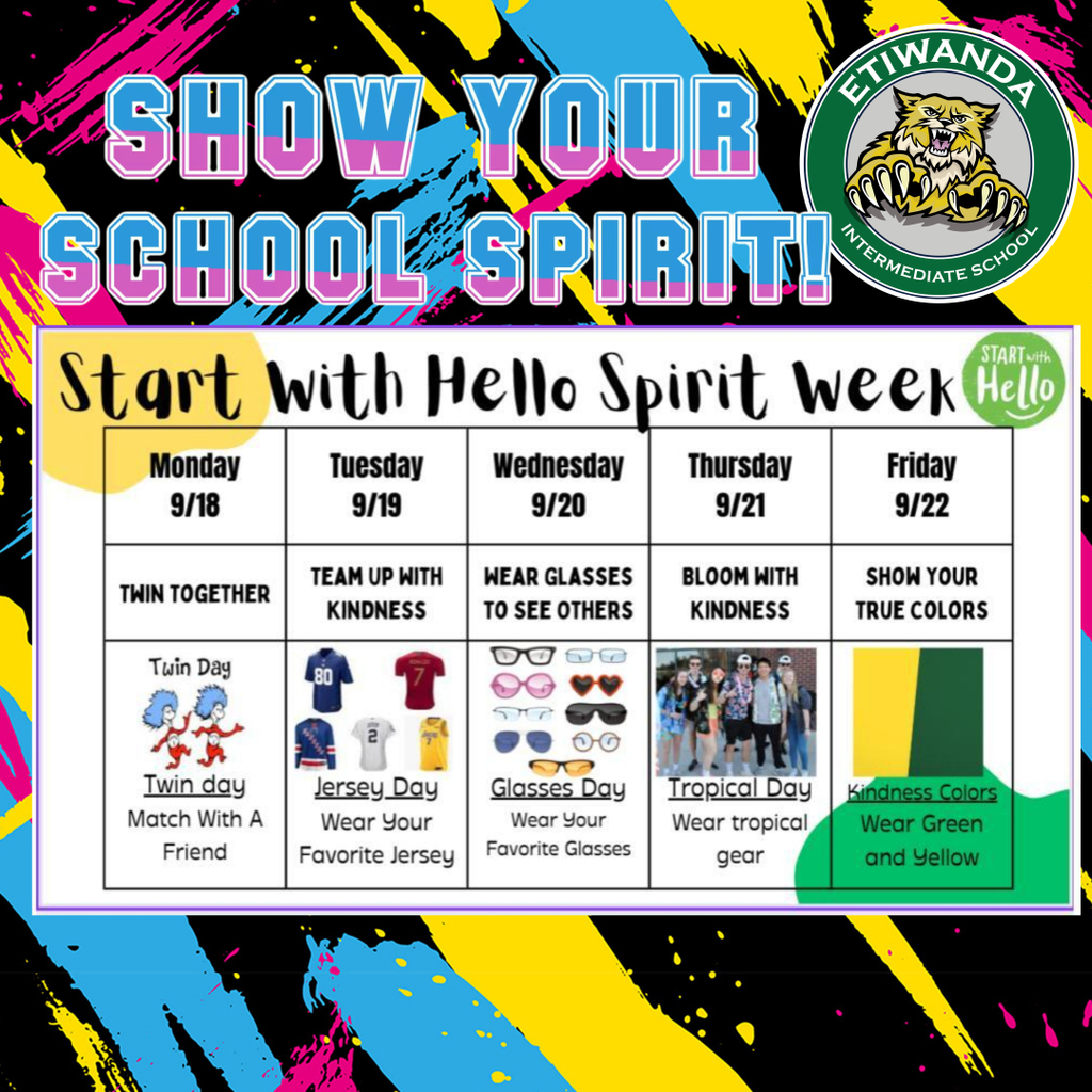 Show your School Spirit!